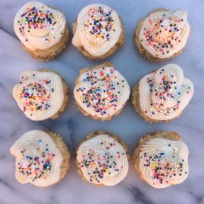 Gluten-free Paleo Vanilla Cupcakes